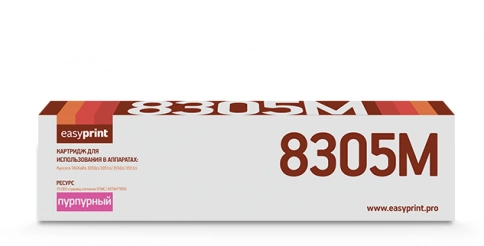 Тонер-картридж EasyPrint LK-8305M (TK-8305M) для Kyocera TASKalfa 3050ci, 3051ci, 3550ci, 3551ci (15000 стр.) пурпурный, с чипом фото 1