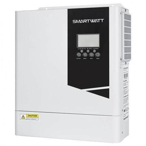 Солнечный инвертор SMARTWATT INV ECO II, 3.5 кВт, АКБ 24 В, 1 фаза, 1 MPPT фото 1