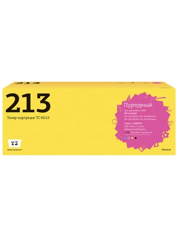 Картридж T2 TC-H213 (CF213A) для HP LJ Pro 200 M251n, MFP M276n, 276nw (1800 стр.) пурпурный, с чипом фото 1