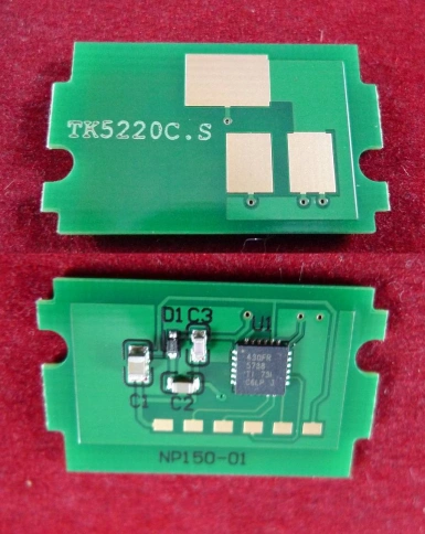 Чип для Kyocera Ecosys P5021cdn/M5521cdn (TK-5220C) Cyan, 1.2K ELP Imaging® фото 1