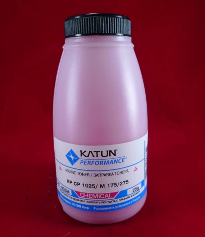 Тонер HP CP 1025/M 175/275 Magenta, химический (фл. 25г) Katun фас. Россия фото 1