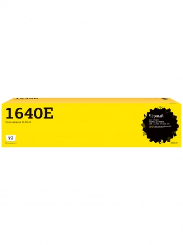 Тонер-картридж T2 TC-T1640 (T1640E) для Toshiba e-STUDIO 163, 165, 166, 203, 205, 206 (24000 стр.) фото 1