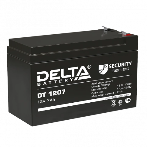DT 1207 Delta Аккумуляторная батарея фото 1