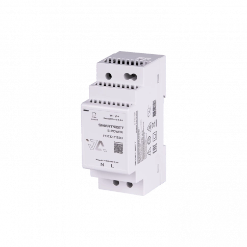 Импульсный блок питания SMARTWATT PSE DR 1230 S-POWER, 12 В, 30 Вт, 2 А фото 1