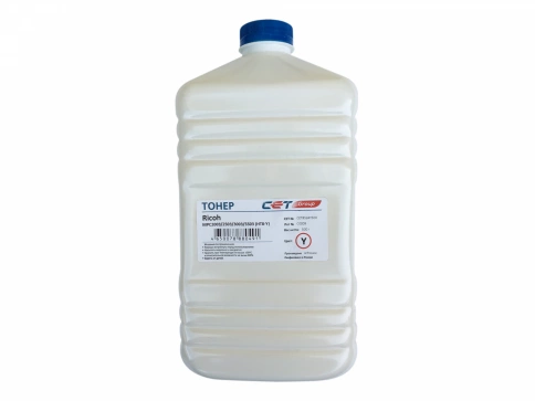 Тонер HT8-Y (CPT) для RICOH MPC2011/C2004/C2504/C3003/C307, IMC3000 (Japan) Yellow, 500г/бут, (унив.), CET8524Y500 фото 1