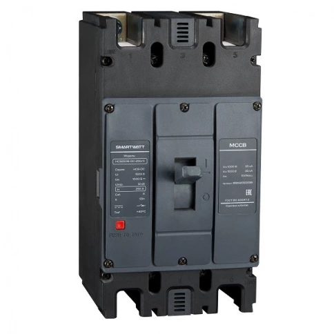Автоматический выключатель в литом корпусе SMARTWATT PDE HCB250B-DC-250/3, 250 А, 3P, 25 кА фото 1