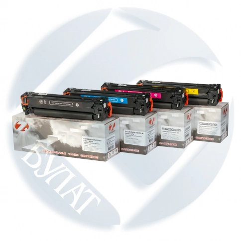 Тонер-картридж HP Color LJ M251 /CP1215 /CP1525 Т-к CF213A/CB543A/CE323A (131X/125A/128A) Magenta Universal (1.8k) 7Q фото 1