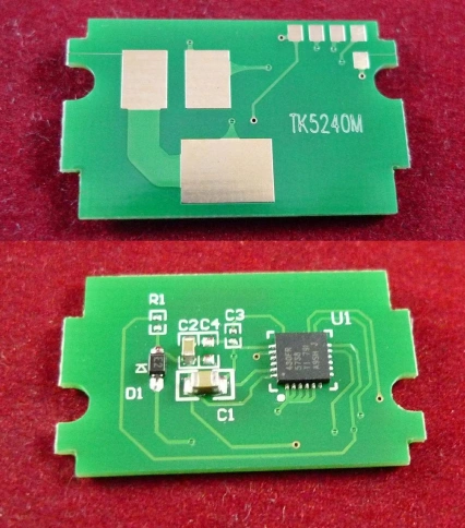 Чип для Kyocera Ecosys P5026cdn/M5526cdn (TK-5240M) Magenta, 3K ELP Imaging® фото 1