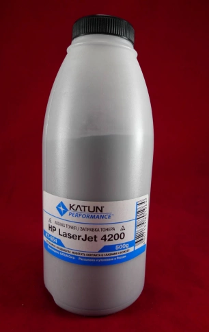 Тонер HP LJ 4200/4250/4300/4350/5200 (фл. 500г) Katun фас. Россия фото 1