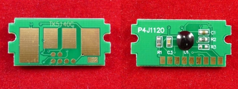 Чип для Kyocera Ecosys P6130cdn/M6030cdn/M6530cdn (TK-5140C) Cyan, 5K ELP Imaging® фото 1