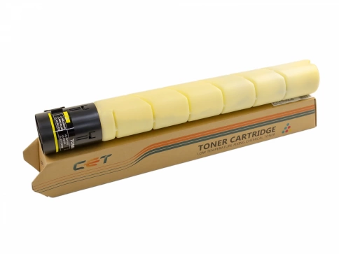 Тонер-картридж (CPT, CE38) TN-221Y для KONICA MINOLTA Bizhub C227/C287 (CET) Yellow, 467г, 21000 стр., CET7324 фото 1