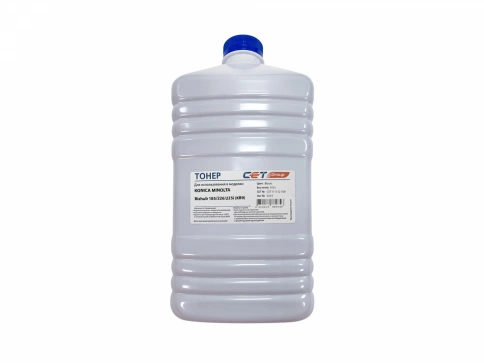 Тонер KB9 TN-116/TN-118 для KONICA MINOLTA Bizhub 185/226/225i (CET), 500г/бут, (унив.), CET111132-500 фото 1