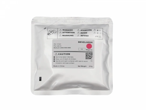 Девелопер для KONICA MINOLTA Bizhub C250i/300i/360i (CET) Magenta, 210г, 1000000 стр., CET171031 фото 1