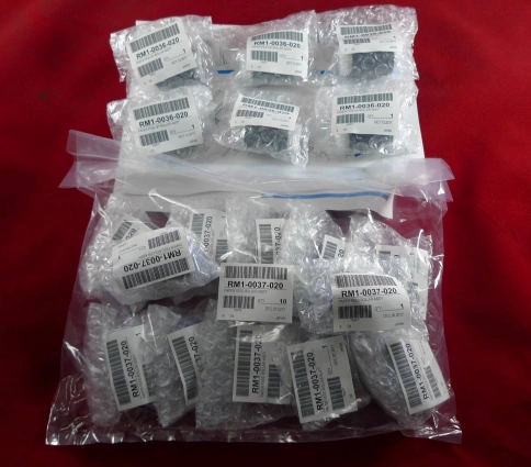 Комплект роликов (для лотков 2,3,4,5,6) HP LJ M601/M602/M603 (6шт RM1-0036 + 12шт RM1-0037) (CE988-67919/CE988-67904) фото 1