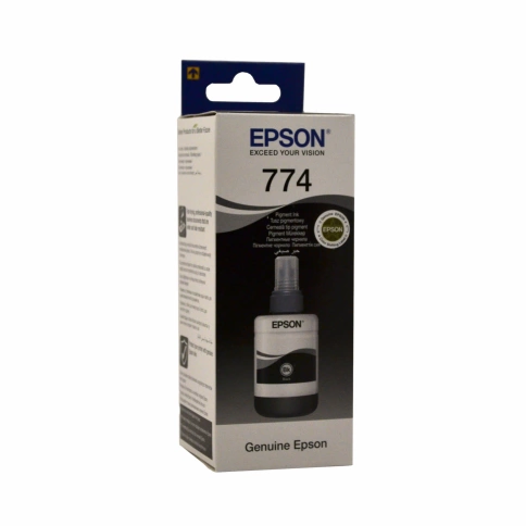 Чернила оригинальные Epson T7741 (M100/105/200/205), 140 мл, Black фото 1