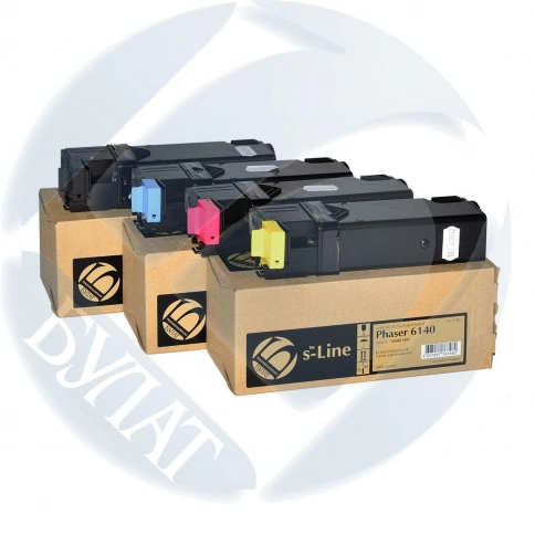 Тонер-картридж Xerox Phaser 6140 106R01481 (2k) C БУЛАТ s-Line фото 1