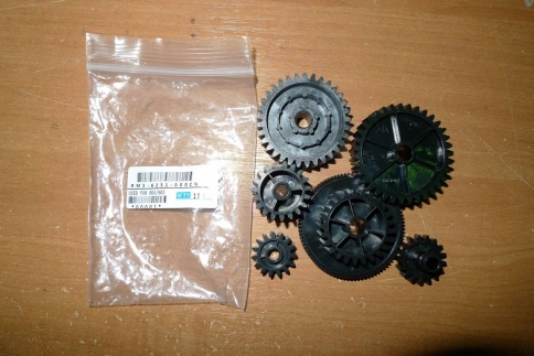 Комплект шестерён термоузла HP LJ M604/M605/M606/M630 (M604GR-KIT/RM2-6231-KIT) OEM фото 1