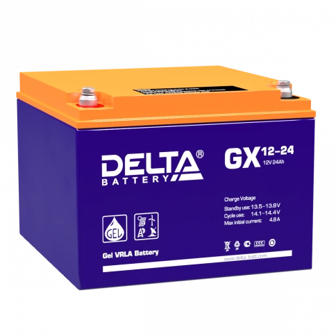 GX 12-24 Delta Аккумуляторная батарея фото 1