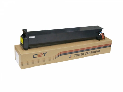 Тонер-картридж TN-213Y/214Y/314Y для KONICA MINOLTA Bizhub C200/C203/C253/C353 (CET) Yellow, 360г, 20000 стр., CET6802 фото 1