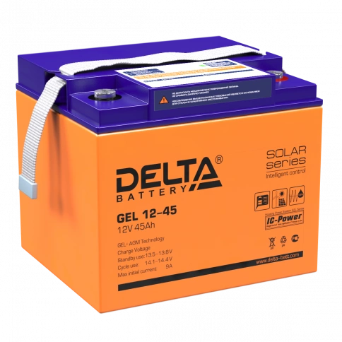 GEL 12-45 Delta Аккумуляторная батарея фото 1