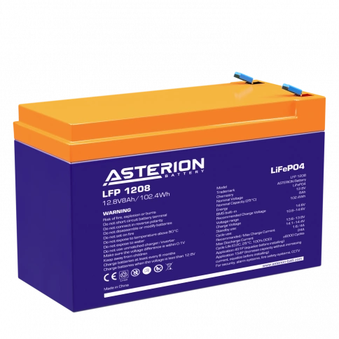 Литий-ионная аккумуляторная батарея Asterion Battery LFP 1208 фото 1