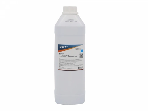 Тонер PK201 для KYOCERA  ECOSYS P6030cdn/M6026cdn (CET) Cyan, 500г/бут, (унив.), OSP0201C-500 фото 1