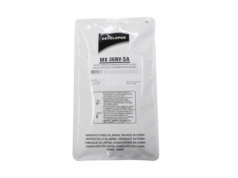 Комплект цветных девелоперов MX-36GVSA для SHARP MX-2310U/2610N/2640N/3115N/3610N (CET) CMY, 585г, 60000 стр., CET171024 фото 1
