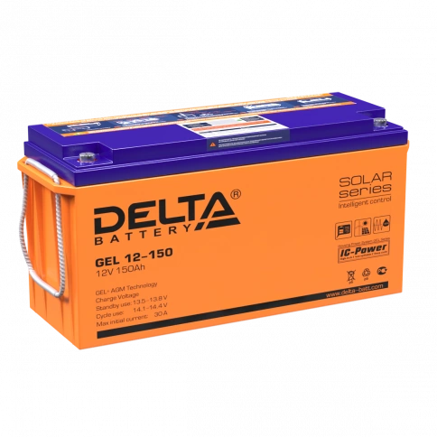 GEL 12-150 Delta Аккумуляторная батарея фото 1