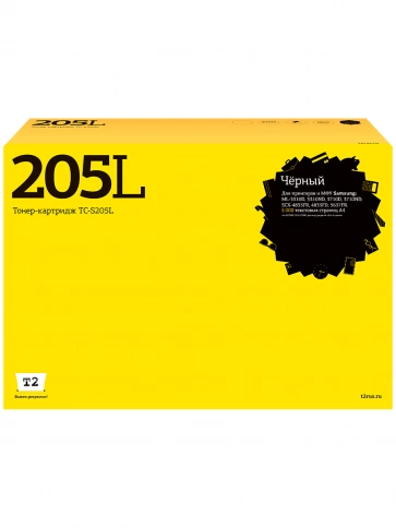 Картридж T2 TC-S205L (MLT-D205L) для Samsung ML-3310D, 3710D, SCX-4833FR, 5637FR (5000 стр.) с чипом фото 1