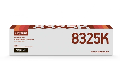 Тонер-картридж EasyPrint LK-8325K (TK-8325K) для Kyocera TASKalfa 2551ci (18000 стр.) черный, с чипом фото 1