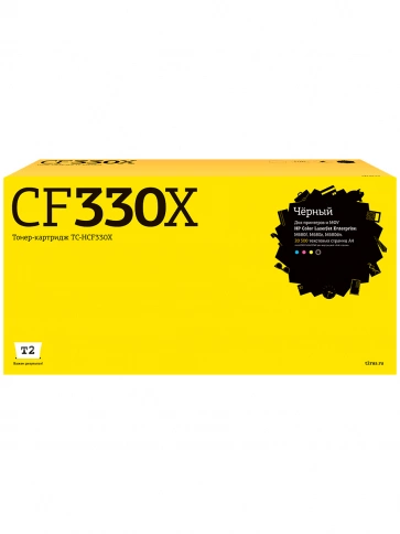 Картридж T2 TC-HCF330X (CF330X) для HP CLJ Enterprise M651n, M651dn, M651xh (20500стр.) черный, с чипом фото 1