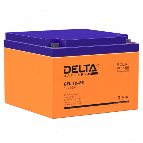 GEL 12-26 Delta Аккумуляторная батарея фото 1