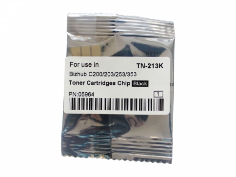 Чип картриджа для KONICA MINOLTA Bizhub C200/C200E/C203/C253/C353 (CET) Black, (WW), 20000 стр., (унив.), CET5964 фото 1