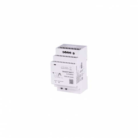 Импульсный блок питания SMARTWATT PSE DR 2445 S-POWER, 24 В, 45 Вт, 2 А фото 1