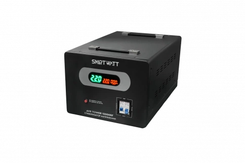 Напольный стабилизатор напряжения SMARTWATT AVR TOWER 12000RF фото 1