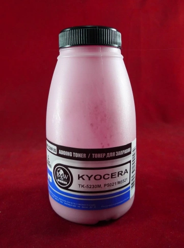Тонер для Kyocera TK-5230M, P5021/M5521 Magenta (фл. 35г) 2.2K B&W Premium фас.Россия фото 1