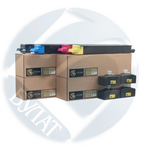 Тонер-картридж Kyocera FS-C8020 TK-895 (6k) C БУЛАТ s-Line фото 1